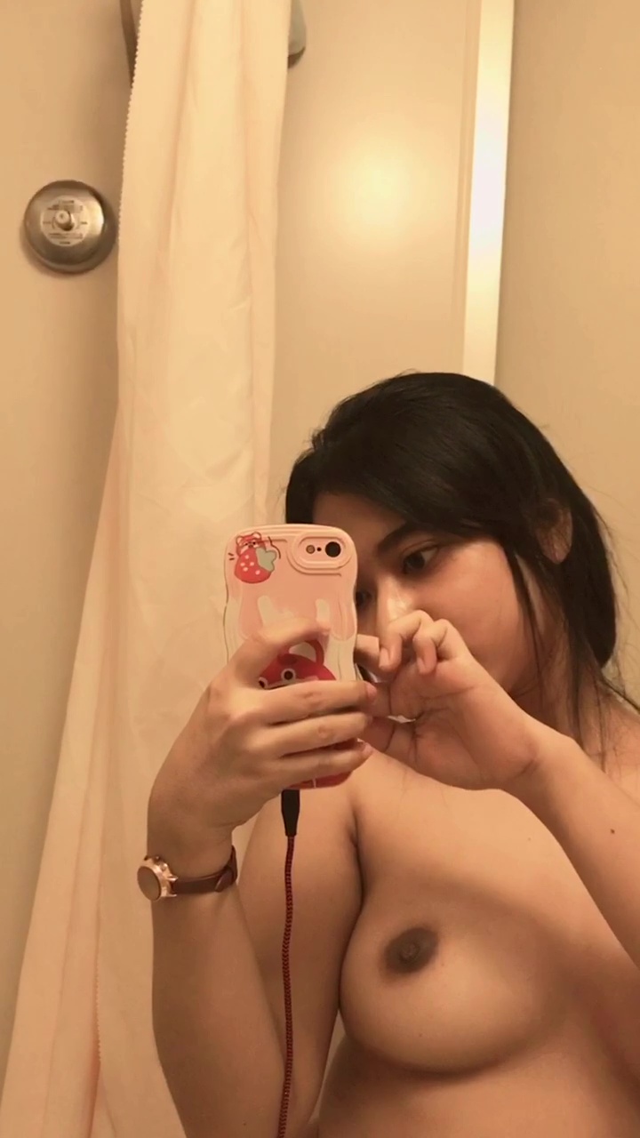 Shows Off Her Super Round Tits 4